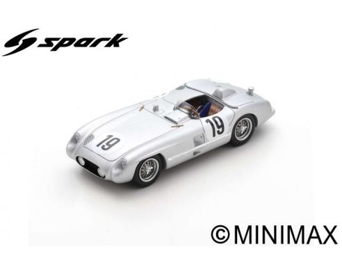 SPARK MODEL S4733 MERCEDES 300 SLR N.19 LM 1955 J.M.FANGIO-S.MOSS 1:43 Modellino