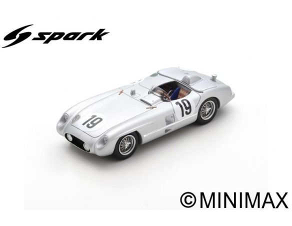 SPARK MODEL S4733 MERCEDES 300 SLR N.19 LM 1955 J.M.FANGIO-S.MOSS 1:43 Modellino