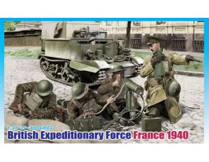 DRAGON D6552 BRITISH EXPEDITIONARY FORCE KIT 1:35 Modellino