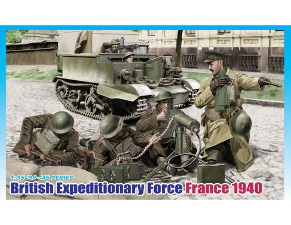 DRAGON D6552 BRITISH EXPEDITIONARY FORCE KIT 1:35 Modellino