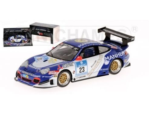 MINICHAMPS 437086823 PORSCHE 911 GT3-RSR HAARMANN 24H NUERBURGRING 2008 Modellino