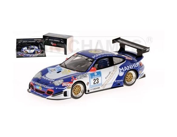 MINICHAMPS 437086823 PORSCHE 911 GT3-RSR HAARMANN 24H NUERBURGRING 2008 Modellino