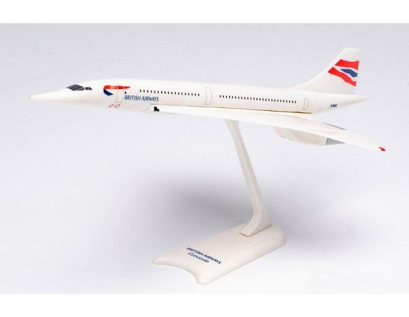 HERPA HP613439 BAC CONCORDE BRITISH AIRWAYS 1:250 Modellino