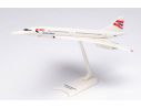 HERPA HP613439 BAC CONCORDE BRITISH AIRWAYS 1:250 Modellino