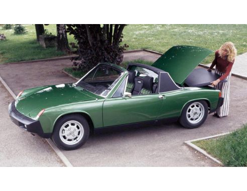 NOREV NV187685 VW-PORSCHE 914 2.0 1975 GREEN METALLIC 1:18 Modellino
