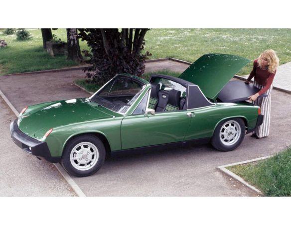NOREV NV187685 VW-PORSCHE 914 2.0 1975 GREEN METALLIC 1:18 Modellino