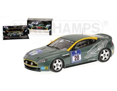 MINICHAMPS 437091320 ASTON MARTIN N24 HERREMAN 24H NURBURGRING 2009 Modellino