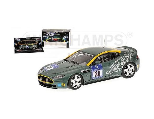 MINICHAMPS 437091320 ASTON MARTIN N24 HERREMAN 24H NURBURGRING 2009 Modellino