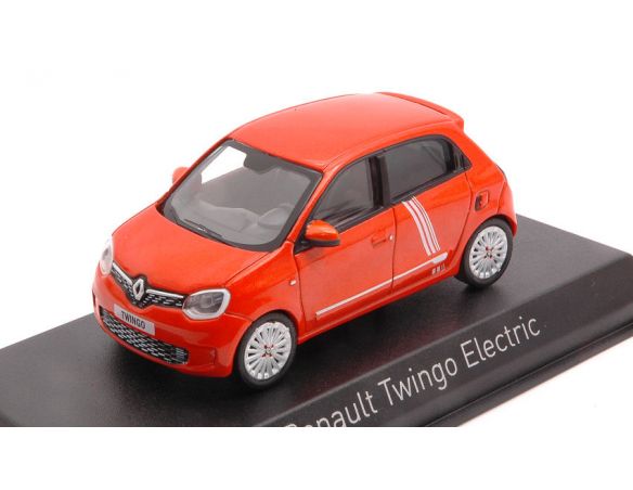 NOREV NV517420 RENAULT TWINGO ELECTRIC VIBES 2021 VALENCIA ORANGE 1:43 Modellino