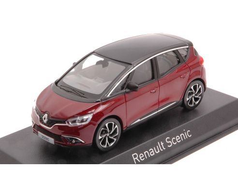 NOREV NV517734 RENAULT SCENIC 2016 DARK RED & BLACK 1:43 Modellino