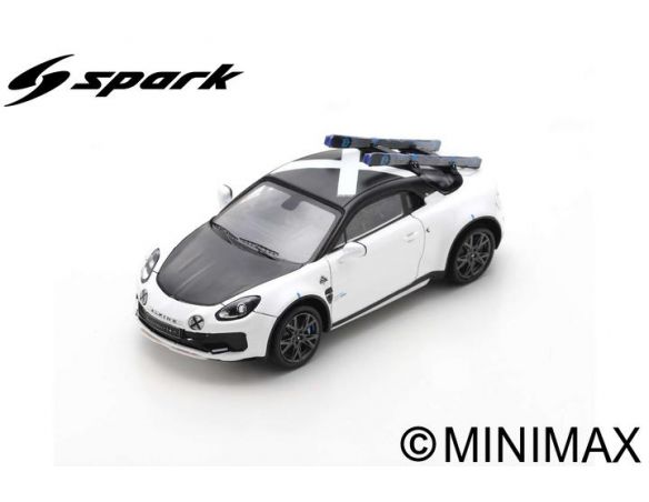 SPARK MODEL S6182 ALPINE A110 SPORTS X 2020 WHITE 1:43 Modellino