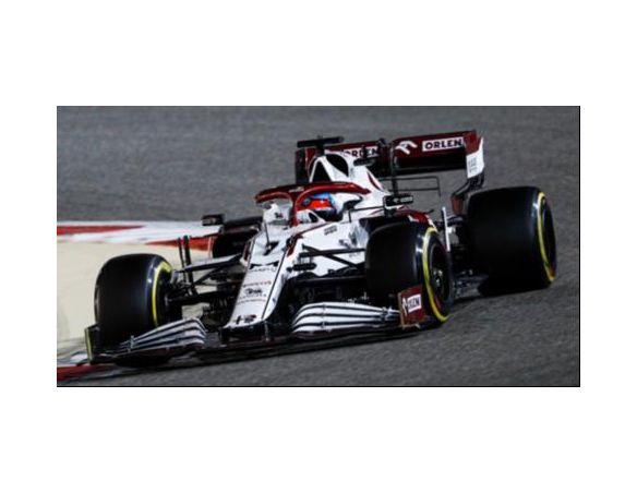 SPARK MODEL S7662 ALFA ROMEO C41 KIMI RAIKKONEN 2021 N.7 BAHRAIN GP 1:43 Modellino