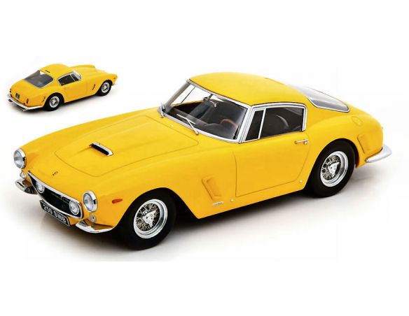 KK SCALE KKDC180762 FERRARI 250 SWB PASSO CORTO 1961 YELLOW 1:18 Modellino