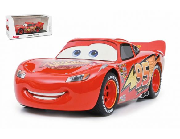 SCHUCO SH0490 LIGHTNING MCQUEEN RED 1:18 Modellino
