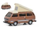 SCHUCO SH26606 VW T3a CAMPINGBUS BROWN 1:87 Modellino