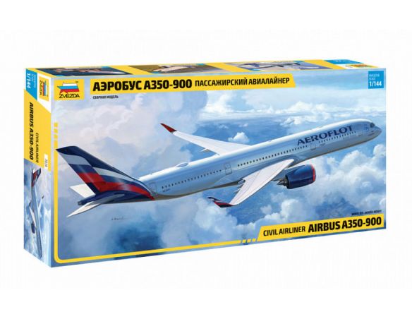 ZVEZDA Z7039 AIRBUS A350-900 KIT 1:144 Modellino