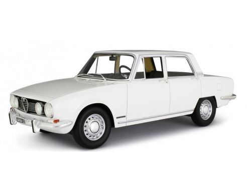 LAUDO RACING LM136B ALFA ROMEO 1750 BERLINA 1968 WHITE 1:18 Modellino