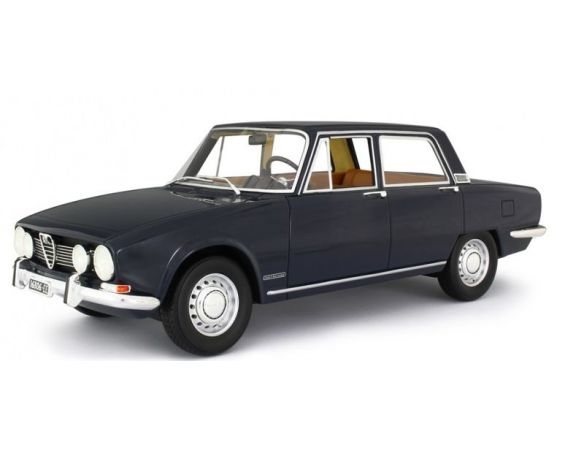 LAUDO RACING LM136C ALFA ROMEO 1750 BERLINA 1968 BLUE 1:18 Modellino