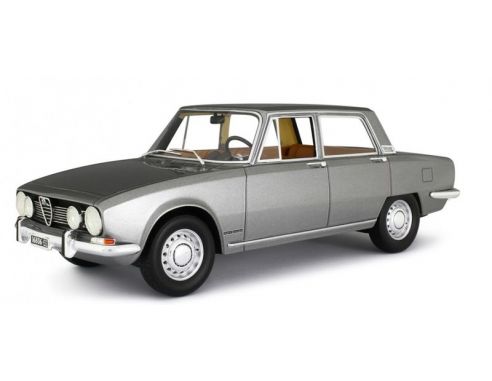 LAUDO RACING LM136D ALFA ROMEO 1750 BERLINA 1968 MET.GREY 1:18 Modellino