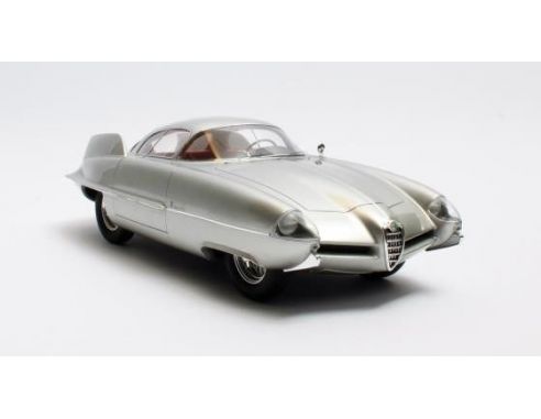 MATRIX SCALE MODELS MXL0102-031 ALFA ROMEO B.A.T.9 1955 MET.SILVER 1:18 Modellino