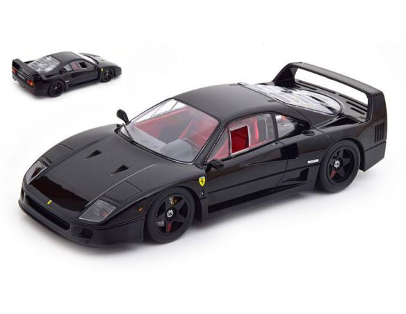 KK SCALE KKDC180812 FERRARI F40 LIGHTWEIGHT 1990 BLACK 1:18 Modellino