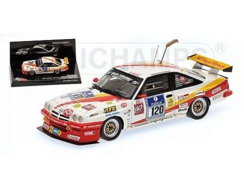 Minichamps PM437094120 OPEL MANTA N.120 NURBURGRING 2009 1:43 Modellino