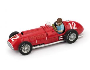BRUMM BM0191BCH FERRARI 375 F.GONZALES 1951 N.12 WINNER GR.BRITAIN GP W/PILOTE 1:43 Modellino