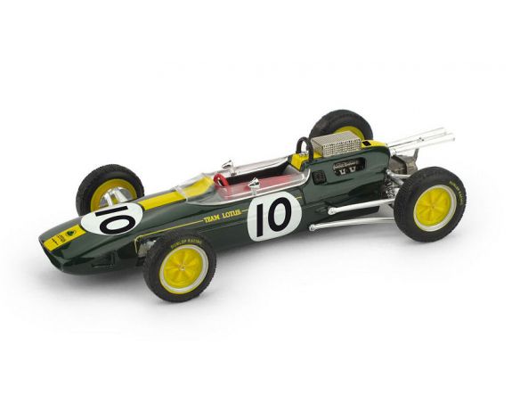 BRUMM BM0650 LOTUS 25 PEDRO RODRIGUEZ 1963 N.10 MEXICO GP 1:43 Modellino