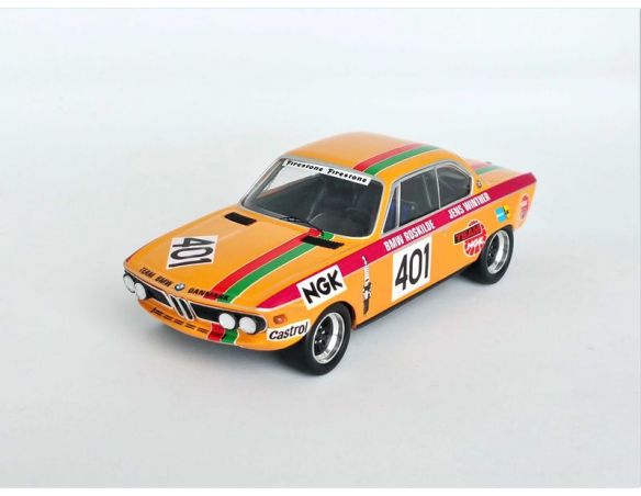 TROFEU TFRRDK01 BMW 2800 CS ROSKILDE RING 1972 JENS WINTHER 1:43 Modellino