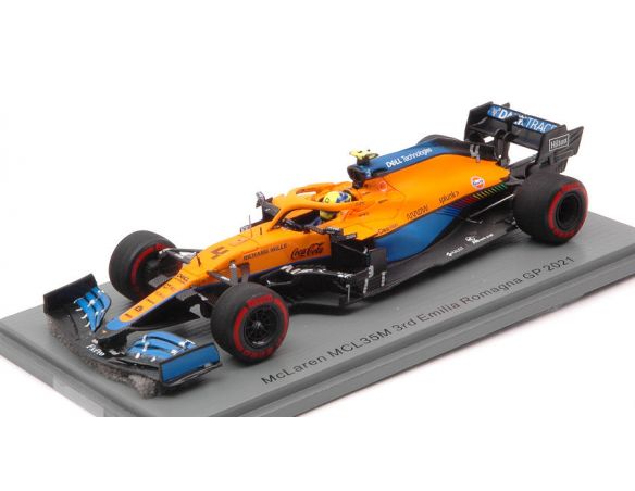 SPARK MODEL S7671 MC LAREN 35M N.4 3rd EMILIA ROMAGNA GP 2021 LANDO NORRIS 1:43 Modellino