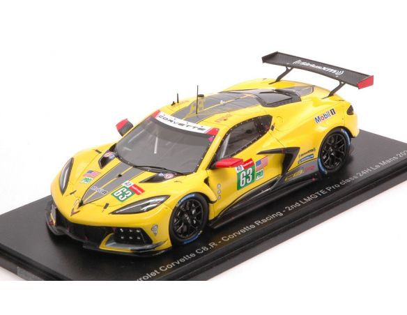 SPARK MODEL S8259 CORVETTE C8 R N.63 2nd LMGTE PRO LM 2021 GARCIA-TAYLOR-CATSBURG 1:43 Modellino