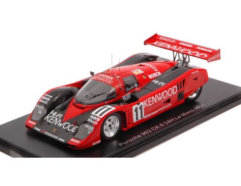 SPARK MODEL S9885 PORSCHE 962 CK 6 N.11 LM 1991 M.REUTER-H.TOIVONEN-J.J.LETHO 1:43 Modellino