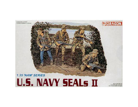 DRAGON D3316 US NAVY SEALS II KIT 1:35 Modellino