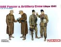 DRAGON D6693 DAK PANZER & ARTILLERY CREW (LYBIA 1941) KIT 1:35 Modellino