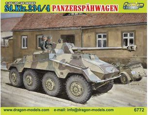 DRAGON D6772 SD.KFZ.234/4 KIT 1:35 Modellino