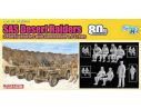 DRAGON D6931 SAS 4x4 TRUCK UNIT W/COMMANDER AND CREWS SAS 80th ANNIVERSARY KIT 1:35 Modellino
