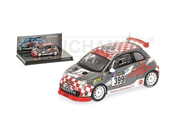 Minichamps PM437101299 FIAT 500 ABARTH ASSETTO N.399 VLN 2010 S.WINZ-R.WINZ 1:43 Modellino