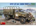 MINIART MIN35389 1,5t 4x4 G7117 CARGO TRUCK W/WINCH.KIT 1:35 Modellino