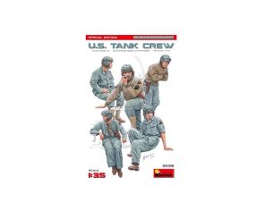 MINIART MIN35391 U.S.TANK CREW SPECIAL EDITION KIT 1:35 Modellino