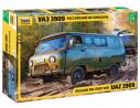 ZVEZDA Z3644 UAZ 3909 RUSSIAN MILITARY VAN KIT 1:35 Modellino