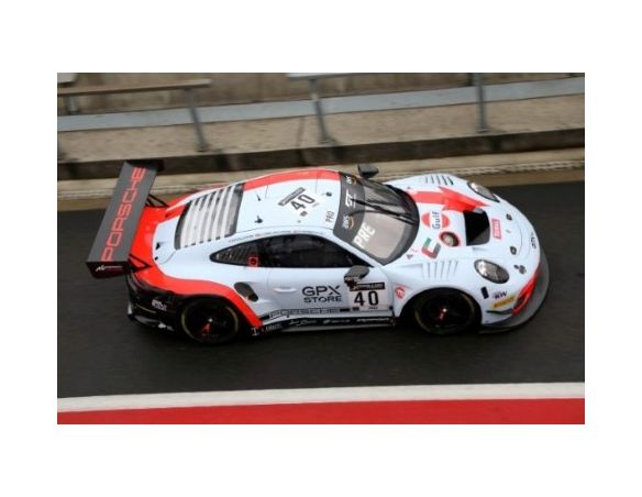 SPARK MODEL S18SB020 PORSCHE 911 GT3 N.40 24 H SPA 2020 R.DUMAS-L.DELETRAZ-T.PREINING 1:18 Modellino