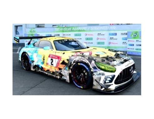 SPARK MODEL S18SG050 MERCEDES GT3 N.2 9th 24 H NURBURGRING 2020 HAPT-BASTIAN-ELLIS-BUURMAN Modellino