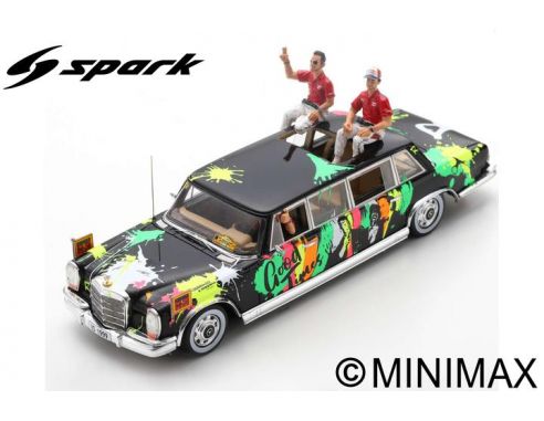SPARK MODEL S7951 MERCEDES 600 PULLM.REBELLION PARADE PILOTES (CAR N.1) LE MANS 2019 1:43 Modellino