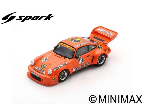 SPARK MODEL SG510 PORSCHE 911 CARRERA RSR N.16 1000 KM NURBURGRING 1977 SCHIMPF-FISCHABER Modellino