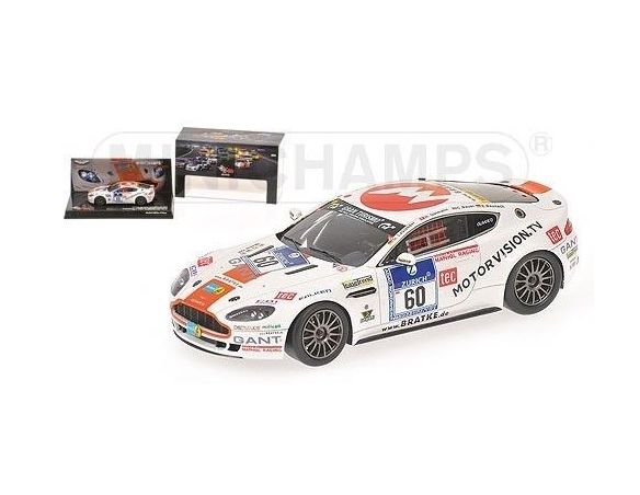 Minichamps PM437101360 ASTON MARTIN VANTAGE N.60 NURBURGRING 2010 1:43 Modellino