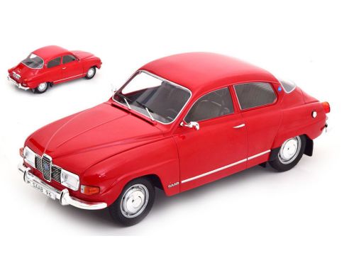 MODELCARGROUP MCG18282 SAAB 96 V4 RED 1:18 Modellino