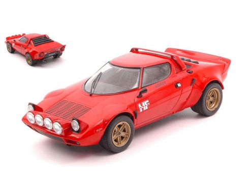 WHITEBOX WB124086 LANCIA STRATOS HF RED 1:24 Modellino
