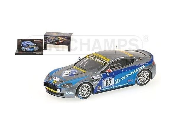 Minichamps PM437101367 ASTON MARTIN VANTAGE N.67 NURBURGRING 2010 1:43 Modellino