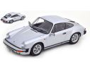 KK SCALE KKDC180711 PORSCHE 911 CARRERA 3.2 COUPE' 1988 SILVER 1:18 Modellino