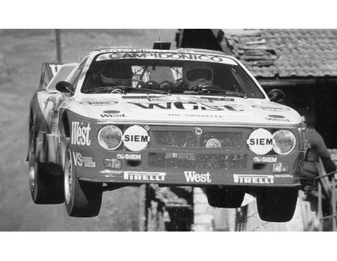 IXO MODEL RAC339LQ LANCIA 037 RALLY EVO 2 N.6 RALLY ANTIBES 1984  CAPONE-CRESTO 1:43 Modellino
